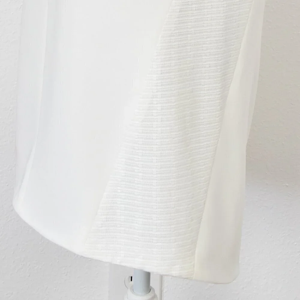 Rag & Bone Chieftain Textured Panel Racerback Tank Shift Mini Dress - 0 - Picture 3 of 9